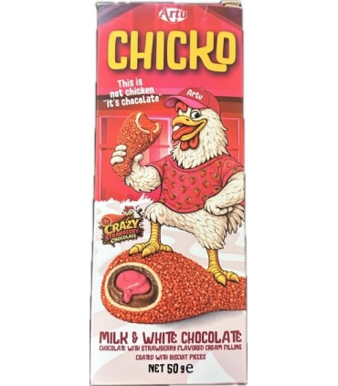 Šokolaad Chicko Strawberry 50g