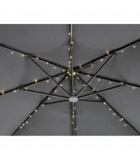 Valguskett päikesevarjule Solar 72LED, 120cm