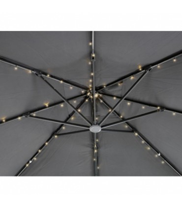 Valguskett päikesevarjule Solar 72LED, 120cm