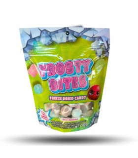 Külmkuivatatud kommid Sour Pebbles, Frosty Bites 50g