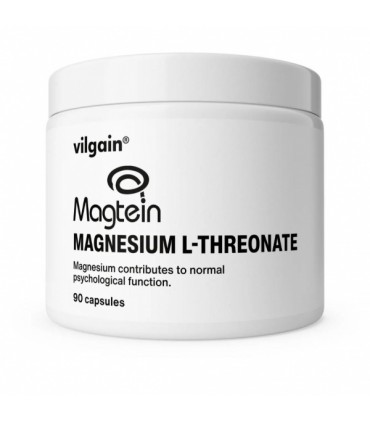 Magneesium L-Threonate kapslid, Vilgain, 90 kapslit