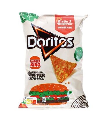 Tortillakrõpsud Flame Grilled Whopper, Doritos 100g