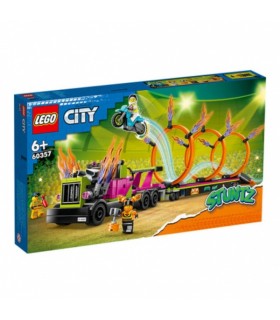 Konstruktor Stunt Truck and Ring of Fire Challenge, Lego City