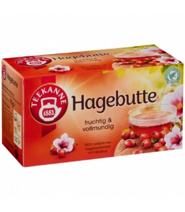 Hibiskusetee Hagebutte, Teekanne 70g