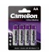 Patarei LR6 AA Ultra Alkaline, Camelion 4tk