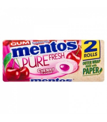 Nätsukomm Cherry Duo Pack, Mentos 2tk