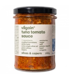 Tuunikalapasta oliivide ja kapparitega Vilgain 200g