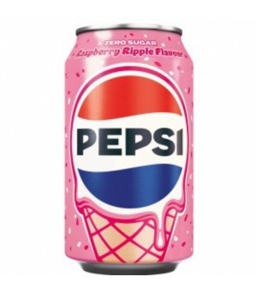 Karastusjook Raspberry Ripple, Pepsi, suhkruvaba 330ml