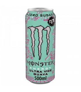 Energiajook Ultra Vice Guava, Monster, suhkruvaba 500ml