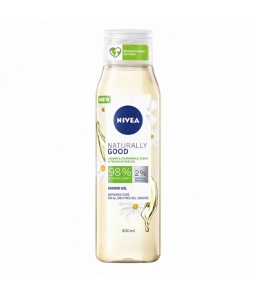 Dušigeel Naturally Good, Nive, jasmiini ja kummeli 300ml