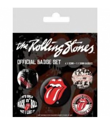 Märkidekomplekt Rolling Stones, 5tk