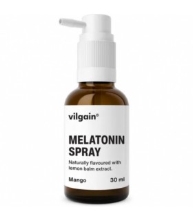 Melatoniin sprei mangomaitseline, Vilgain 30ml