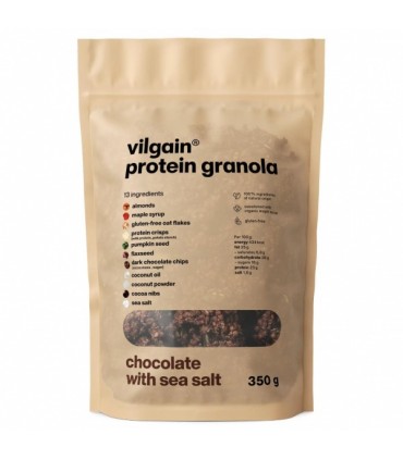 Proteiini müsli šokolaadi ja soolakaramelli, Vilgain 350g