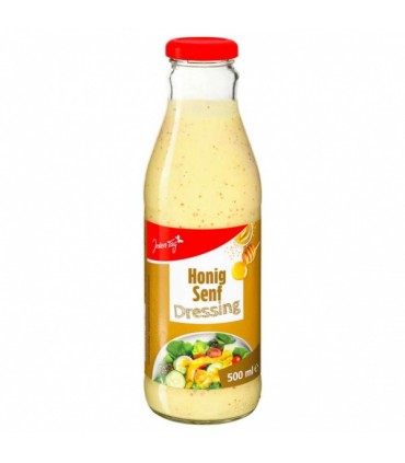 Mee ja sinepi kaste, Jeden Tag, klaaspudel 500ml