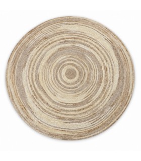 Käsitöövaip 70x70cm, 100% jute, liivatooni