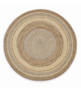 Käsitöövaip 70x70cm, 100% jute, liivatooni