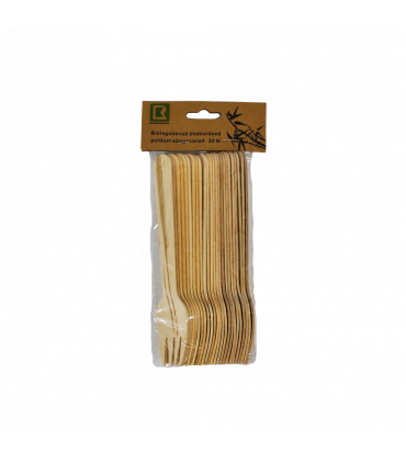 Kahvlid, ühekordsed puidust 24tk