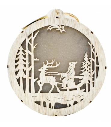 Kuuseehted, puidust 19,5cm