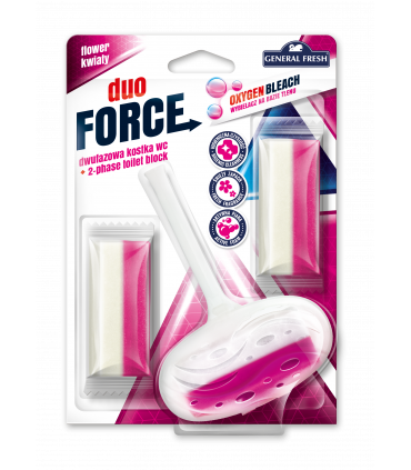 WC värskendaja ja 2 täidet, General Fresh, lille aroom 3x40g