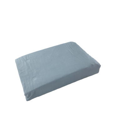 Voodilina kummiga 90x200x30cm, sinakas hall