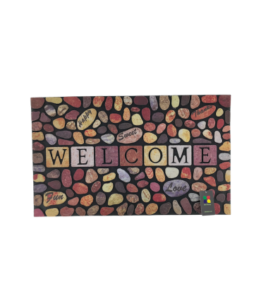 Uksematt Welcome 45x75cm