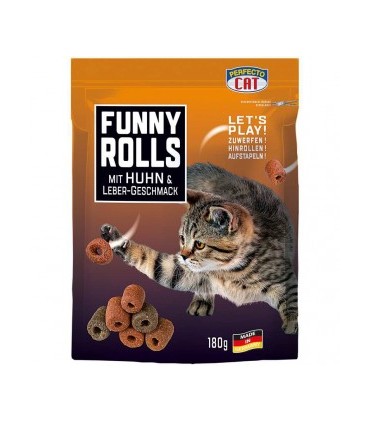 Snäkid kassile kana ja maksaga, Perfecto Cat 180g