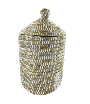 Korv kaanega, Kaisa, ümbertöödeldud plastist 32x42x20cm