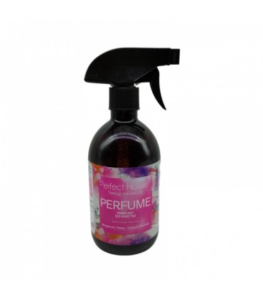 Õhuvärskendaja parfüümiga, Perfect House, bergamoti ja patšuli aroomiga 500ml