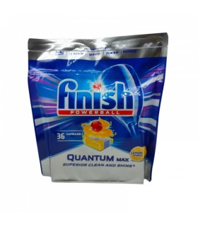 Nõudepesurabletid FINISH Quantum Max Lemon 36tk
