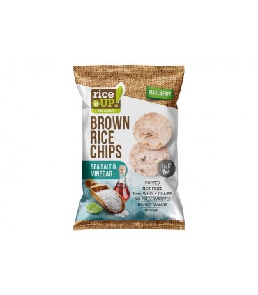 Riisikrõpsud, RiceUP! meresoola ja äädika 60g