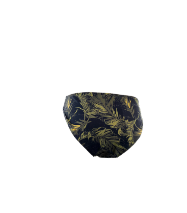 Bikiini püksid, 38 must/roheline lill