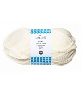 Lõng Kehrä Wool Thread naturaalne valge 100g